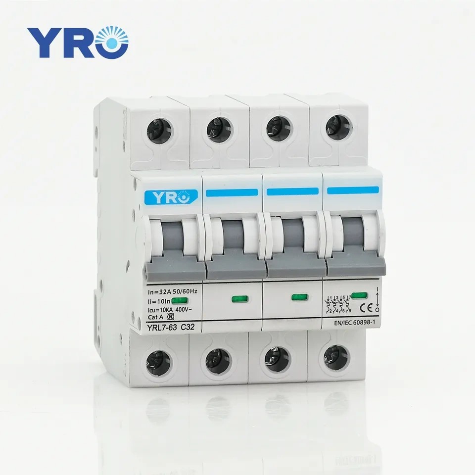 Miniature Circuit Breaker YR17-63 4P AC400V